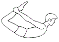 anahata heart chakra yoga position position dhanurasana bow pose