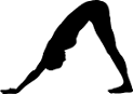manipura solar plexus chakra yoga position position adho mukha svanasana downward facing dog